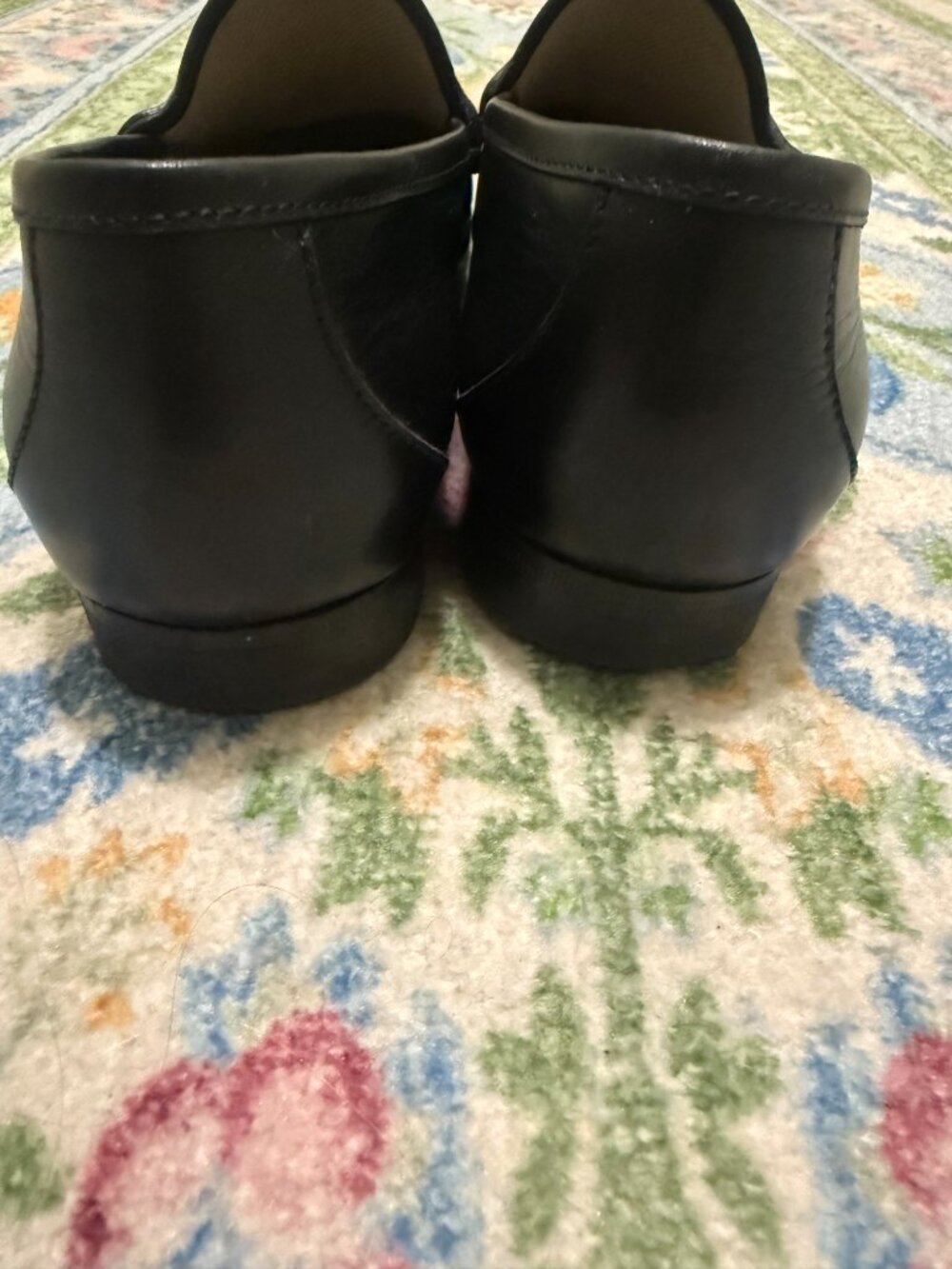 Gucci Horsebit Accent Leather Loafers - Picture 6 of 10